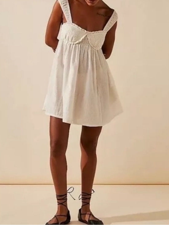 Free People Dresses & Skirts - Free People White Mini Dress